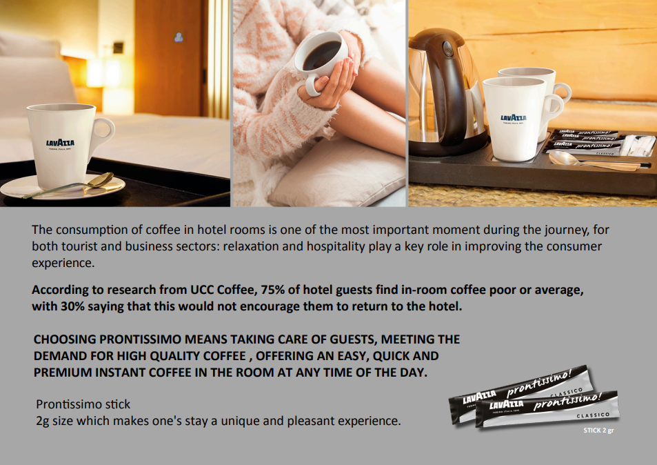 Lavazza Prontissimo Micro-Ground Instant Coffee Sticks 300's