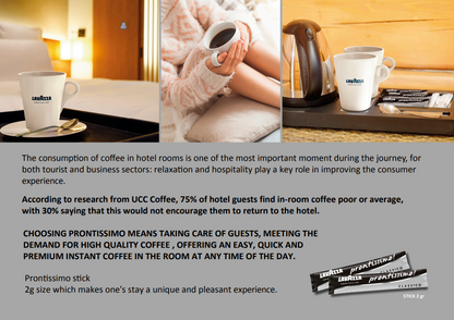 Lavazza Prontissimo Micro-Ground Instant Coffee Sticks 300's