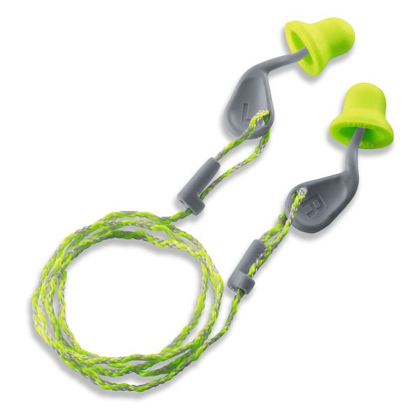 Uvex Xact-Fit Corded Earplugs Pack x 50 {UV2124001} - UK BUSINESS SUPPLIES
