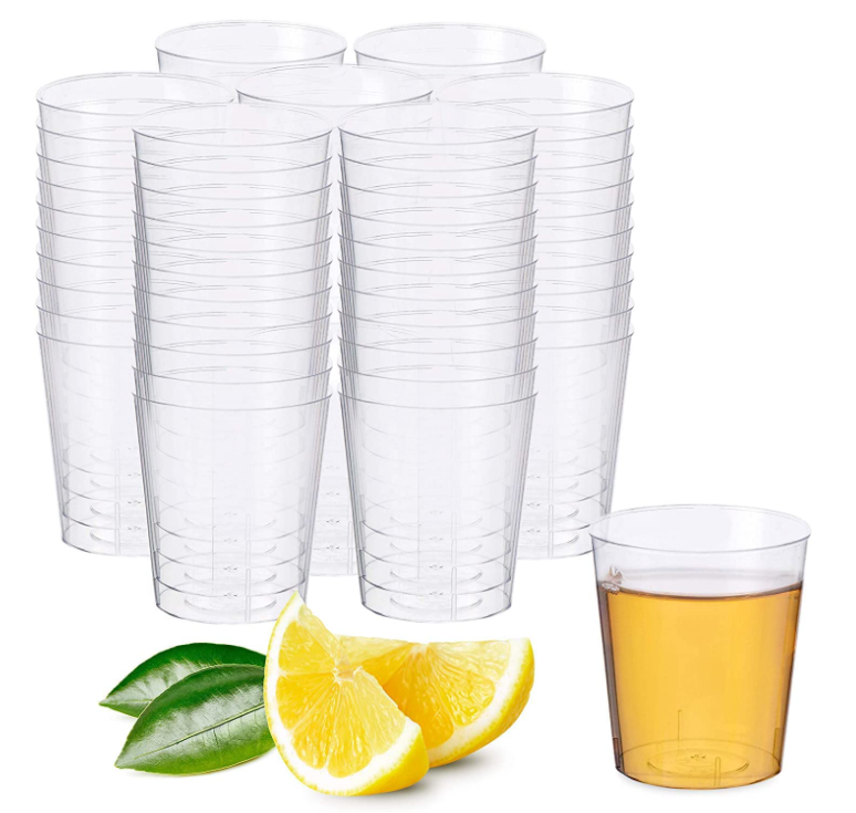 Belgravia 30ml/1oz  Plastic Shot Glasses (Pack of 100) - UK BUSINESS SUPPLIES