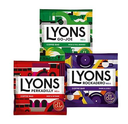 Lyons Perkadilly Coffee Bags 150's