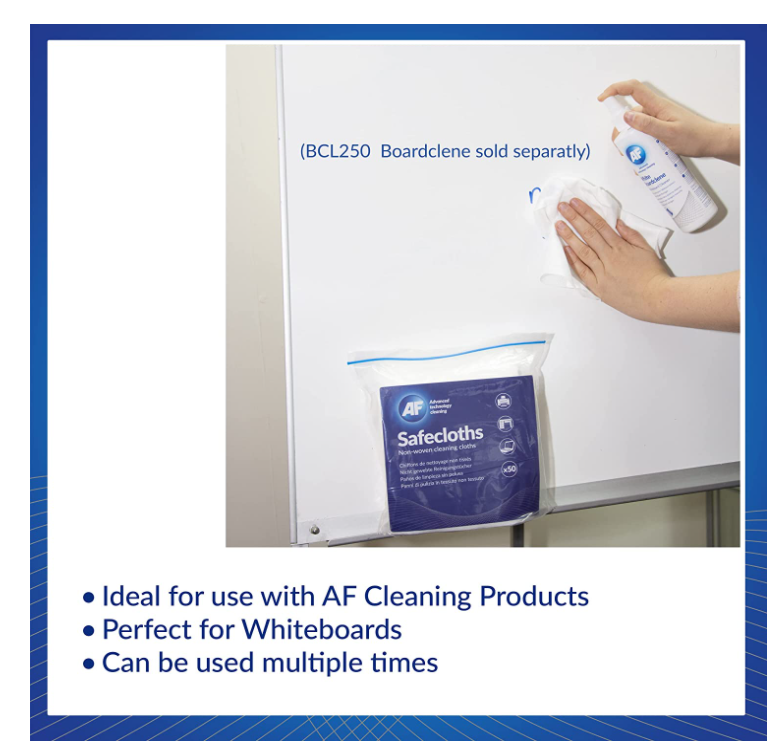 AF Safecloths 320x340mm Pack 50's - UK BUSINESS SUPPLIES
