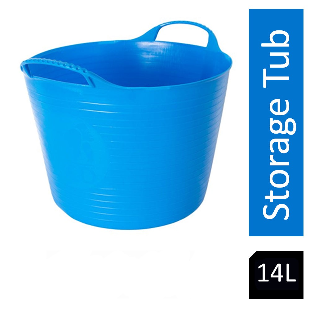 Red Gorilla {Tubtrug} Tub Blue 14 Litre - UK BUSINESS SUPPLIES