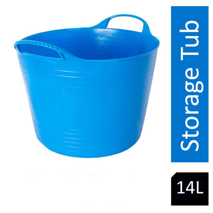 Red Gorilla {Tubtrug} Tub Blue 14 Litre - UK BUSINESS SUPPLIES