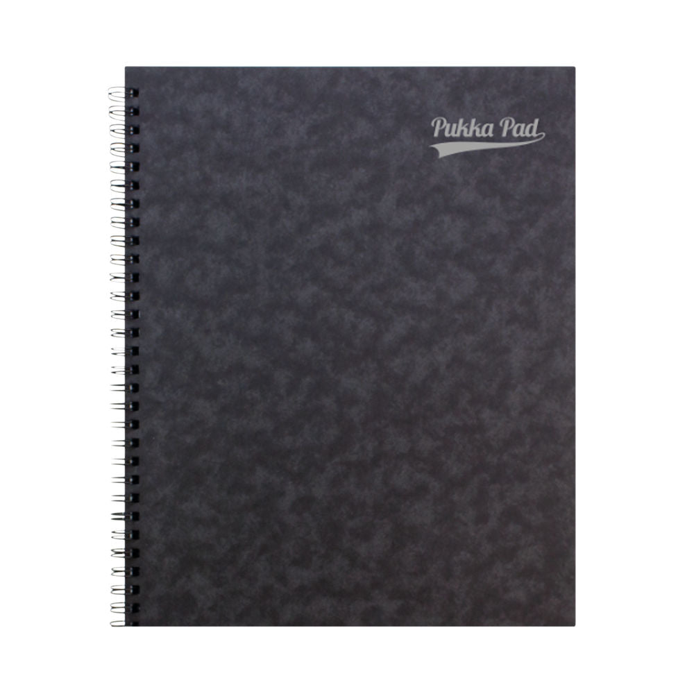Pukka Notemakers Sidebound A4 Black (Pack of 10) 7277-PRS - UK BUSINESS SUPPLIES