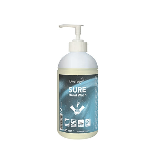SURE by Diversey SURE Hand Wash 500ml { 100% Plant Based}