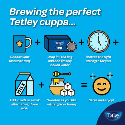 Tetley Decaf Teabags 80's - UK BUSINESS SUPPLIES