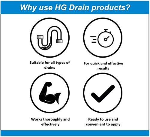 HG Kitchen Drain & Plug Unblocker, 1 Litre