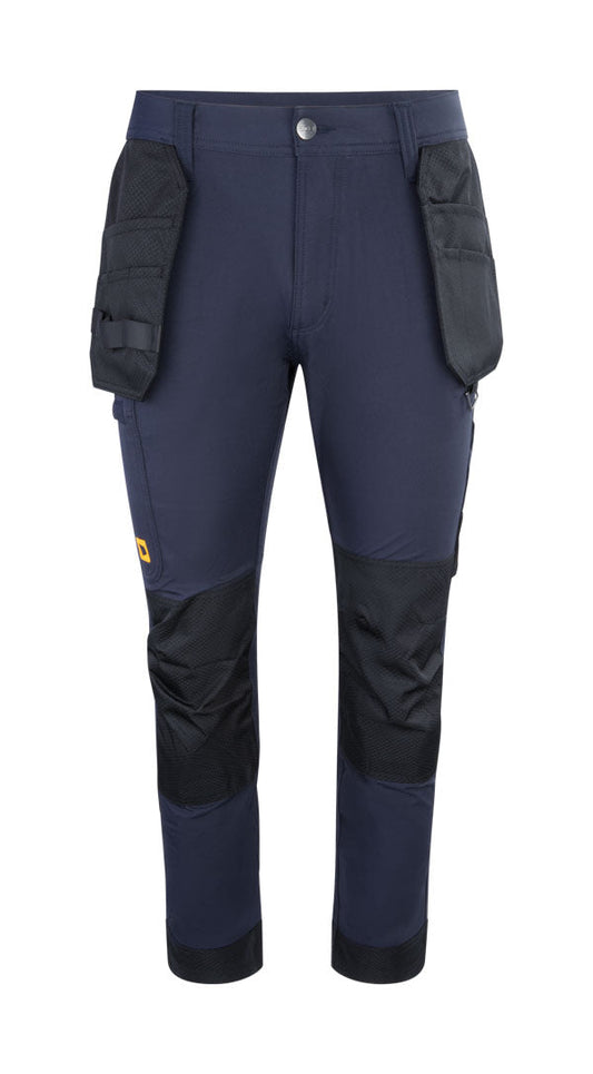 Jcb Mens Stretch Holster Pocket Trouser Navy ALL SIZES