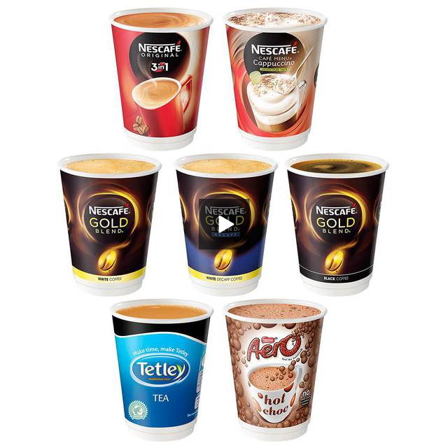 Nescafe &Go! Gold Cappuccino 24 x 12oz Cups