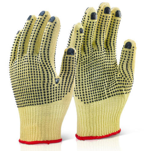 Beeswift Kutstop Kevlar Dotted Gloves (Pair) ALL SIZES