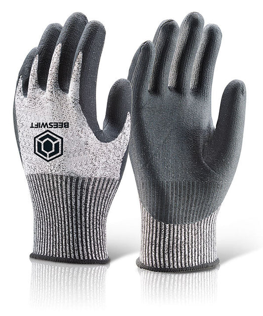 Kutstop Nitrile Coated Flexible Glove {Grey} ALL SIZES