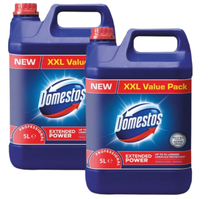 Domestos Professional Bleach 2 x 5 Litre