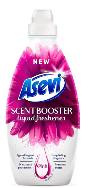 Asevi Scent Booster Pink Laundry Liquid & Freshener 720ml