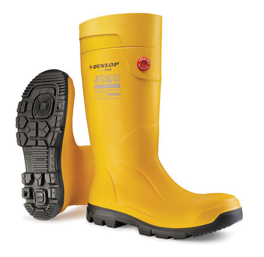 Purofort Terrapro Full Safety Yellow Wellington ALL SIZES