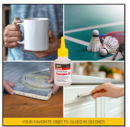 Everbuild Stick2 General Purpose Superglue | Industrial Grade | High Strength | Rapid Setting |