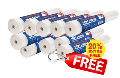 SupaDec Lining Paper 1000 Grade | 10m Plus 20% Free | 10 Roll Bundle