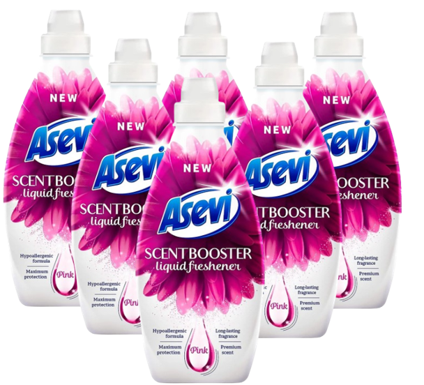 Asevi Scent Booster Pink Laundry Liquid & Freshener 720ml