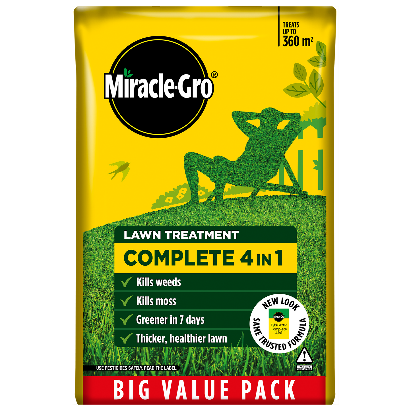 Miracle-Gro Evergreen Complete 4-In-1 360m2