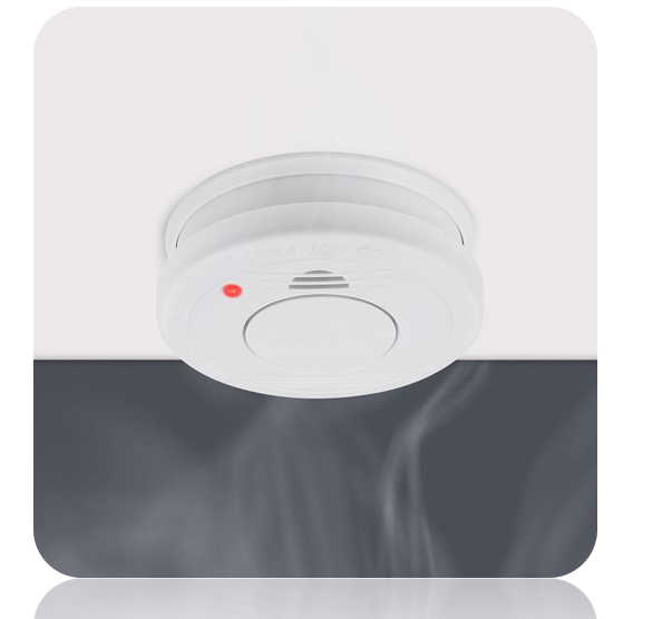 Smartwares Smoke Alarm RM250 | Optical Sensor | Battery Included | 10 Year Sensor Lifetime