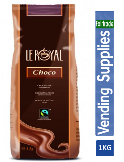 Le Royal Choco Fairtrade Chocolate Powder for Vending 1kg