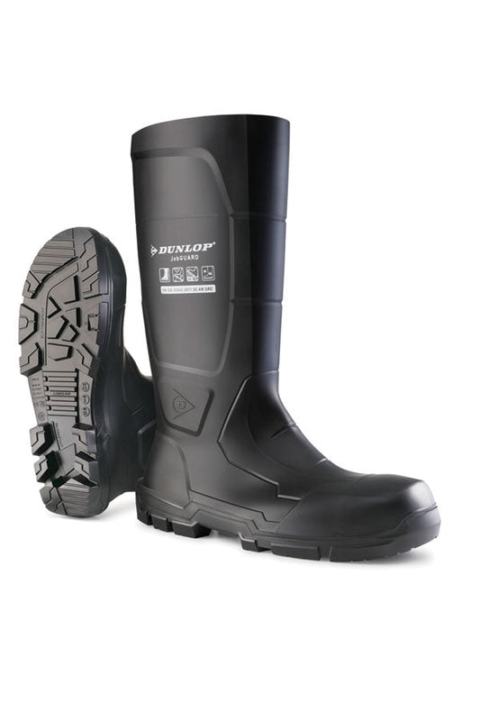 Jobguard Acifort Full Safety Wellington Black 08(42)