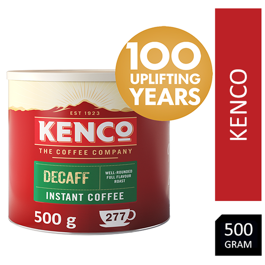 Kenco Instant Decaf Coffee 500g Tin