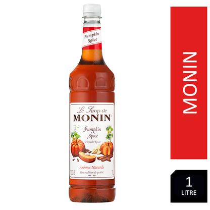 Monin Pumpkin Spice Coffee Syrup 1 Litre
