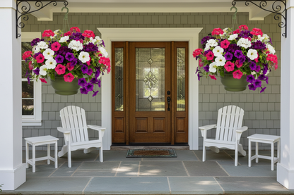 Fixtures Green Garden Hanging Basket 25cm x 16cm