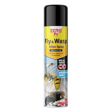 Zero In Fly & Wasp Killer Spray 300ml - UK BUSINESS SUPPLIES