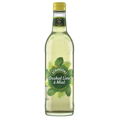 Robinsons Crushed Lime & Mint 500ml (Glass)