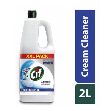 Cif Pro-Formula Original Cream Cleaner 2 Litre | 3 x 2 litre Bundle