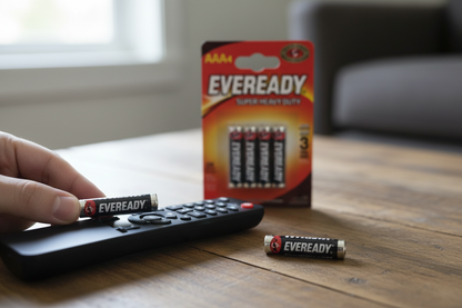 Eveready AAA Super Heavy Duty Pack 4's