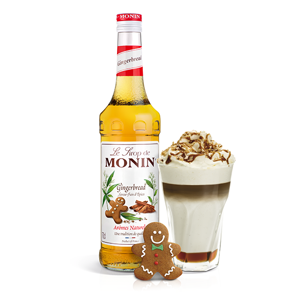 MONIN Gingerbread Cocktail Syrup 700ml (Glass Bottle)