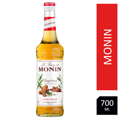 MONIN Gingerbread Cocktail Syrup 700ml (Glass Bottle)
