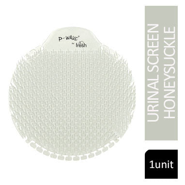 P-Wave Slant6 Urinal Screen Slant Deodoriser Honeysuckle