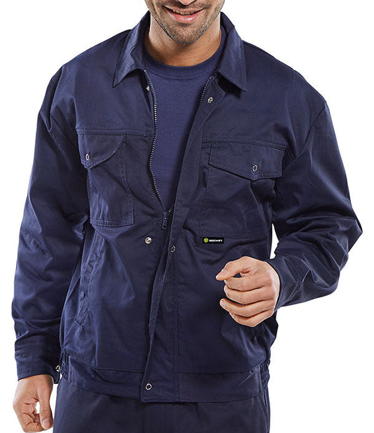 Super Beeswift Workwear Navy Jacket ALL SIZES