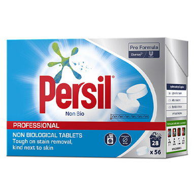 Persil Professional Non-Bio  56's Pre-Dosed Laundry Tablets