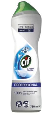 Cif Pro Formula Original Cream Cleanser 750ml | 6  Pack Bundle