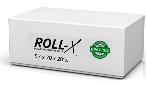 Thermal Till Rolls BPA FREE by Roll-X (Size 57x70)