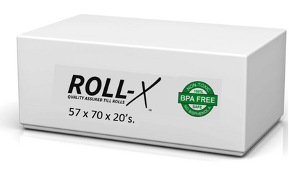 Thermal Till Rolls BPA FREE by Roll-X (Size 57x70)