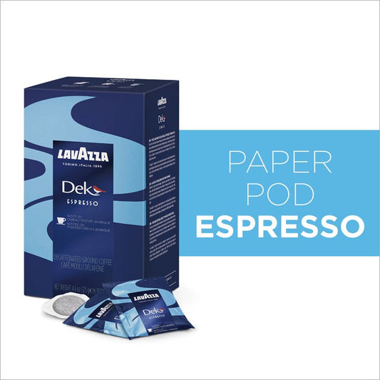 Lavazza Dek Decaf Paper ESE Pods 18s
