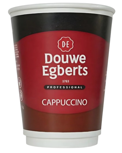 Douwe Egbert Cappuccino 12oz On The Go (10 Cups)