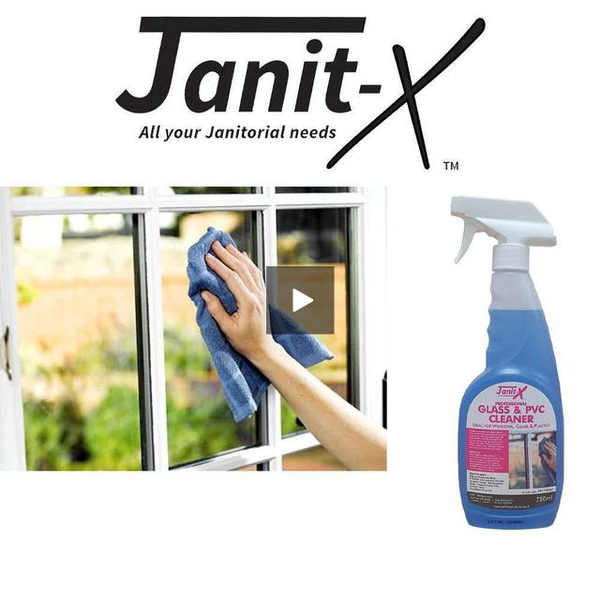 Janit-X Professional Glass & PVC Cleaner 750ml