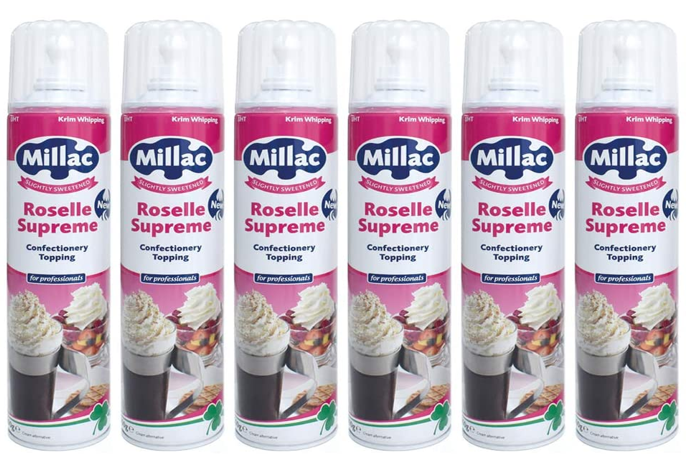 Millac Maid Roselle Aerosol Cream 500g