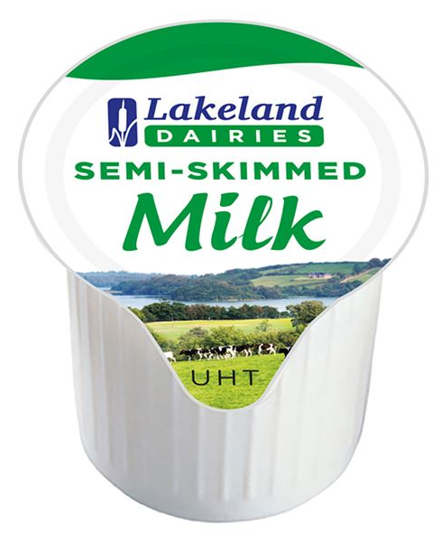 Lakeland Semi-Skimmed Milk Pots (Pack of 120) - UK BUSINESS SUPPLIES