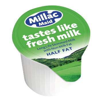Millac Maid from Skimmed Milk Jiggers 120's - UK BUSINESS SUPPLIES