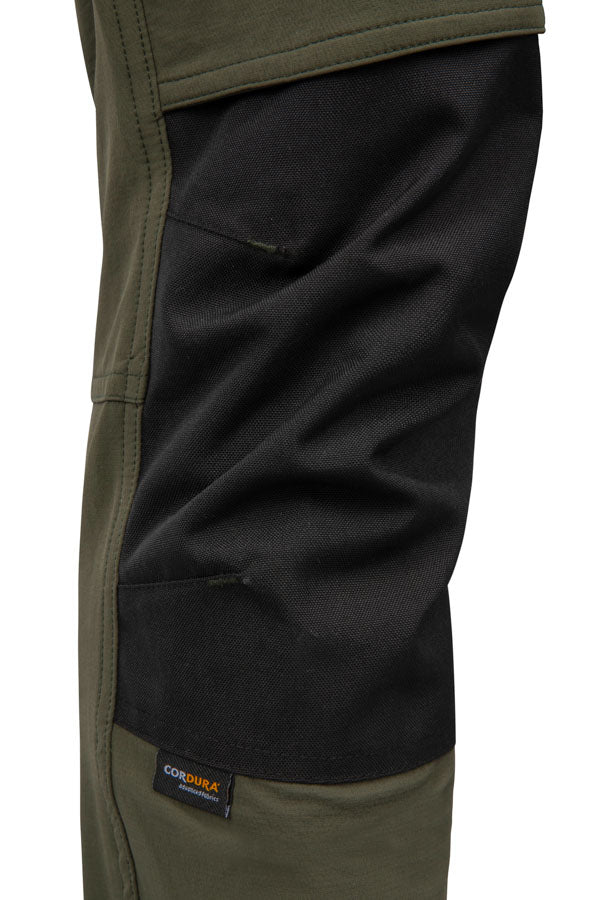 Flex Workwear Trouser Two-Tone Bot Green/Black ALL SIZES