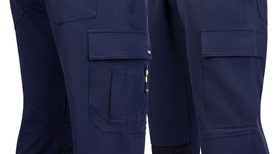 Flex Combat Pocket Trouser Navy ALL SIZES