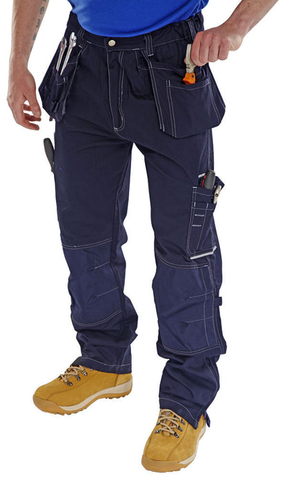Beeswift Workwear Navy Shawbury Trousers ALL SIZES